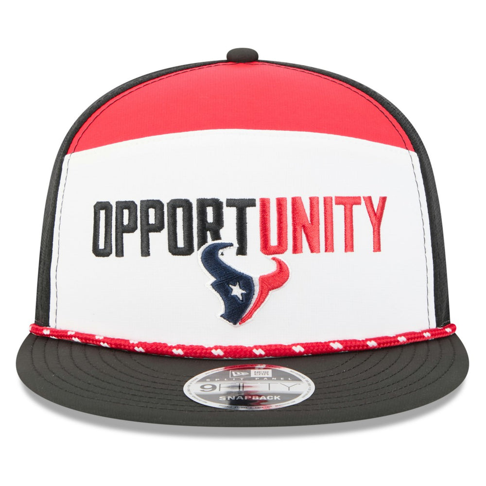 Houston Texans 2025 Inspire Change Split Panel 9FIFTY Snapback Hat | NFL Near me