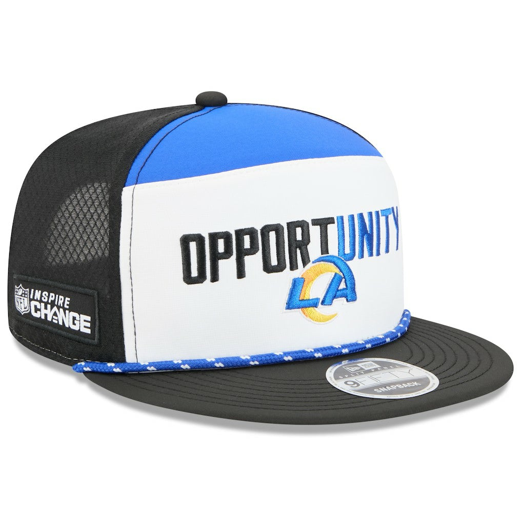 Los Angeles Rams 2025 Inspire Change Split Panel 9FIFTY Snapback Hat | NFL New