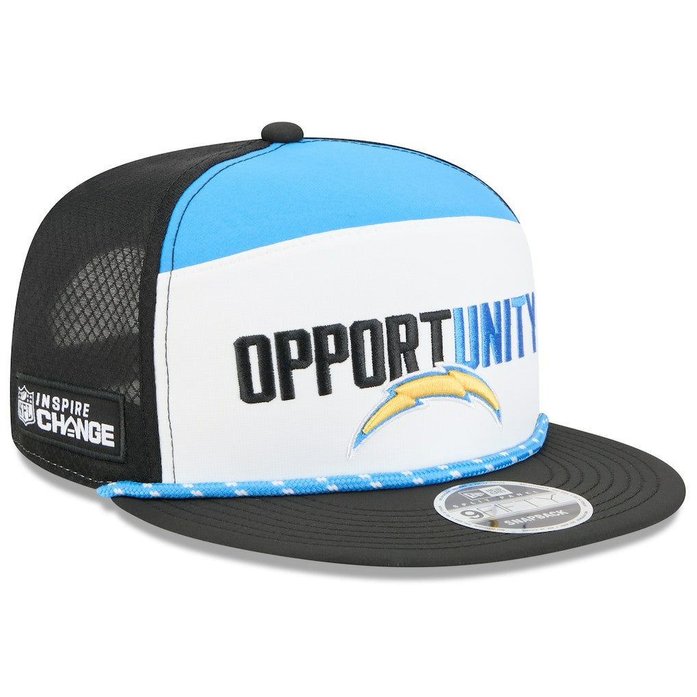 Los Angeles Chargers 2025 Inspire Change Split Panel 9FIFTY Snapback Hat | NFL US