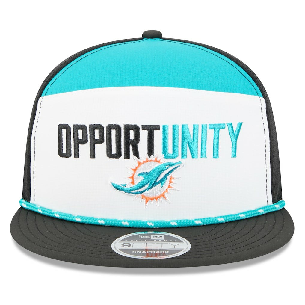 Miami Dolphins 2025 Inspire Change Split Panel 9FIFTY Snapback Hat | NFL Near me