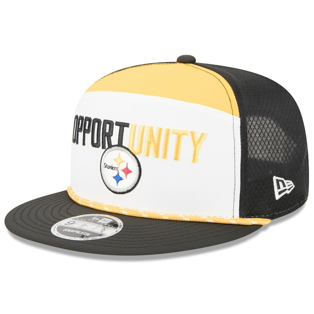 Pittsburgh Steelers 2025 Inspire Change Split Panel 9FIFTY Snapback Hat | NFL Outlet