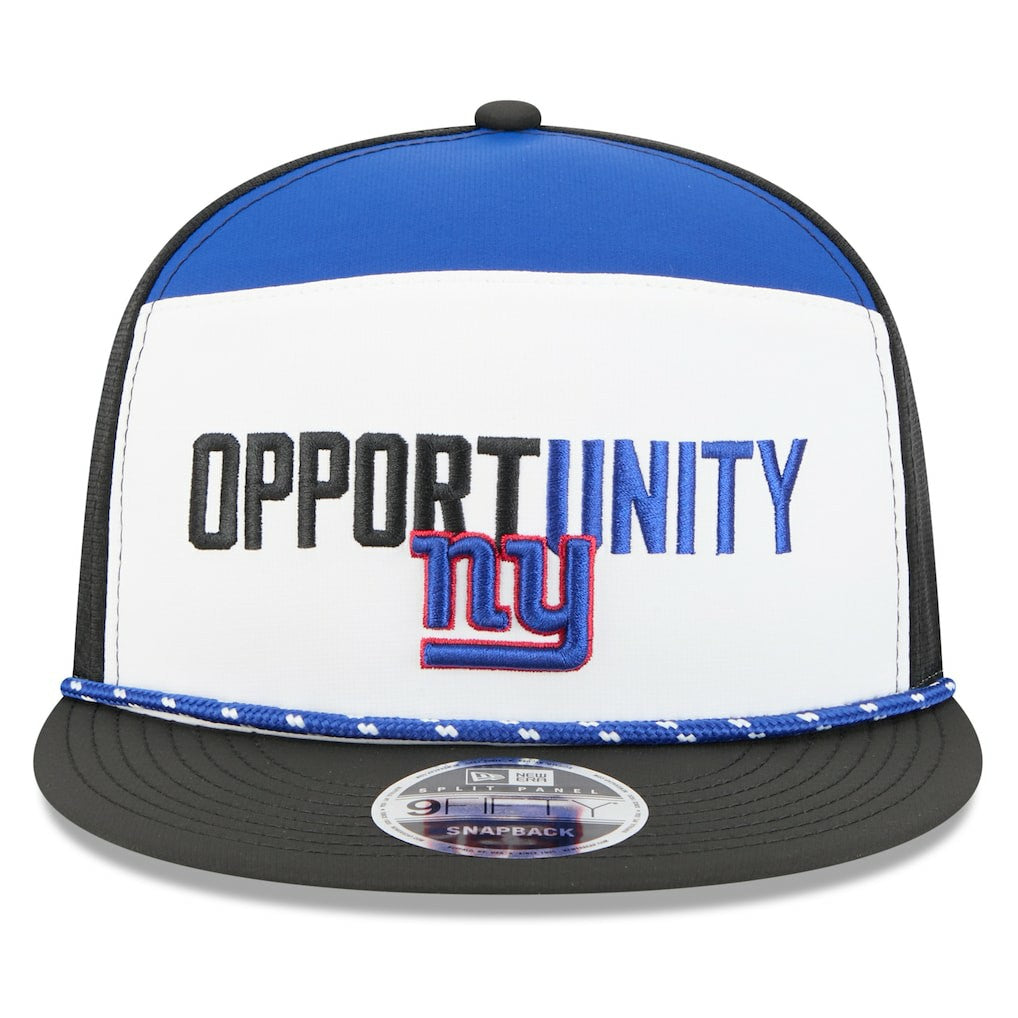 New York Giants 2025 Inspire Change Split Panel 9FIFTY Snapback Hat | NFL On sale