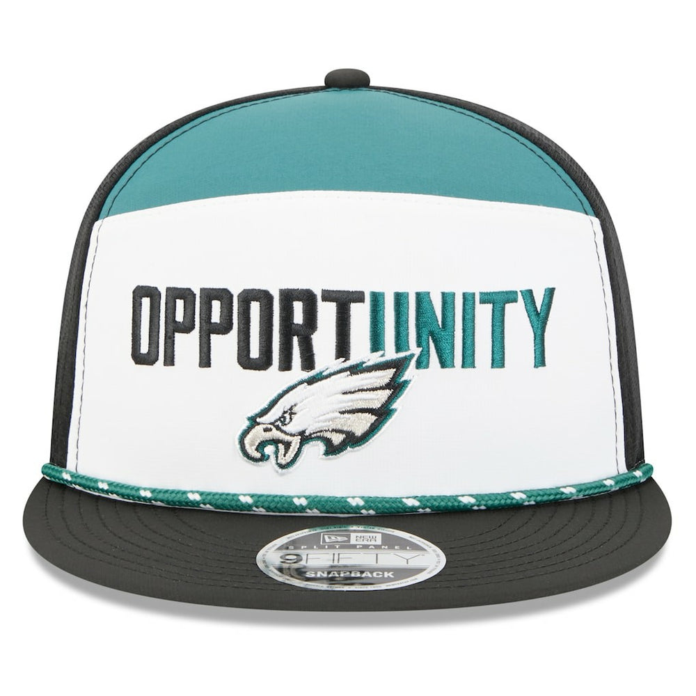 Philadelphia Eagles 2025 Inspire Change Split Panel 9FIFTY Snapback Hat | NFL New