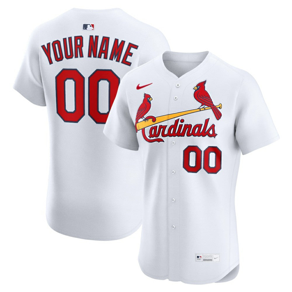St. Louis Cardinals Nike Home Elite Custom Jersey - MLB Jerseys