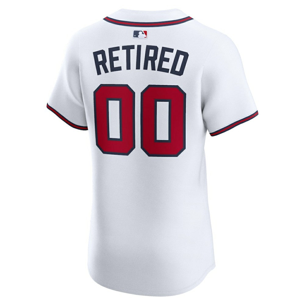 Atlanta Braves Nike  Home Elite Pick-A-Player Retired Roster Jersey - MLB Jerseys