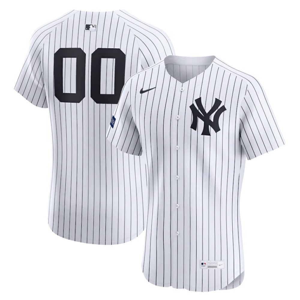New York Yankees Nike Home Elite Sponsor Patch Pick-A-Player Retired Roster Jersey - MLB Jerseys