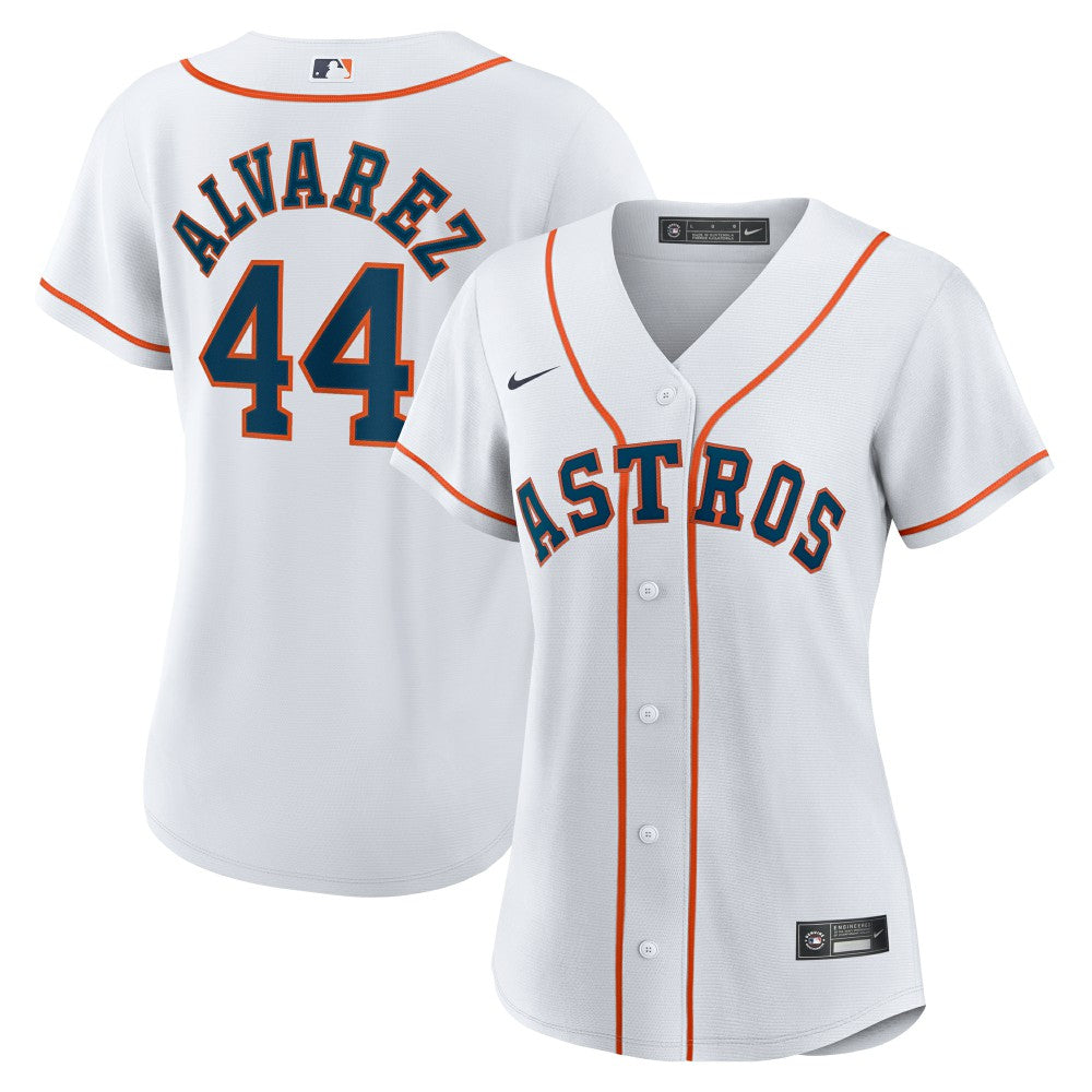 Yordan Alvarez Houston Astros Nike Women's Home Replica Jersey - MLB Jerseys