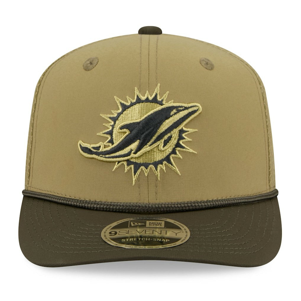 Miami Dolphins 2025 Salute to Service 9SEVENTY Adjustable Hat | NFL Discount