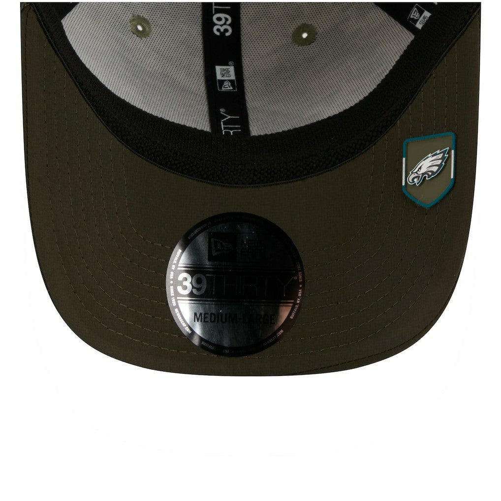 Philadelphia Eagles 2025 Salute to Service 39THIRTY Flex Hat | NFL Discount