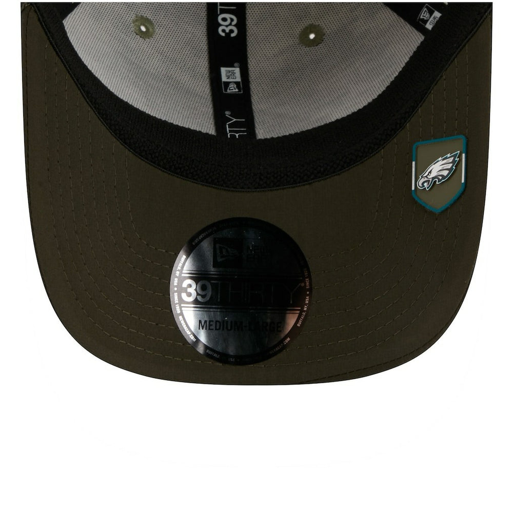 Philadelphia Eagles 2025 Salute to Service 39THIRTY Flex Hat | NFL Discount