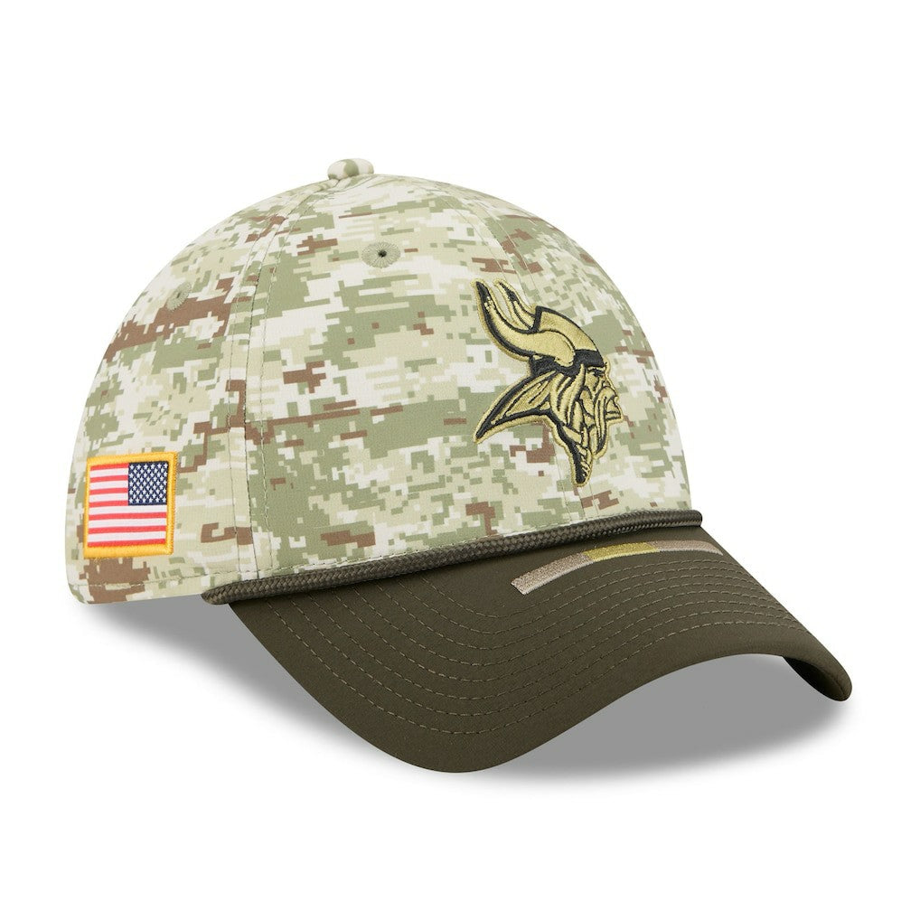 Minnesota Vikings 2025 Salute to Service 39THIRTY Flex Hat | NFL On sale
