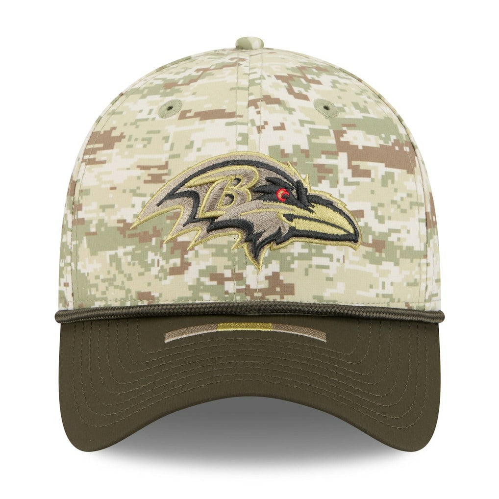 Baltimore Ravens 2025 Salute to Service 39THIRTY Flex Hat | NFL New