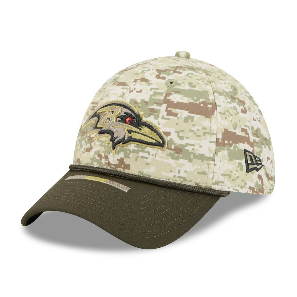 Baltimore Ravens 2025 Salute to Service 39THIRTY Flex Hat | NFL New