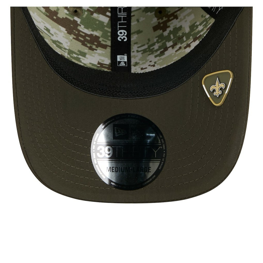 New Orleans Saints 2025 Salute to Service 39THIRTY Flex Hat | NFL On sale