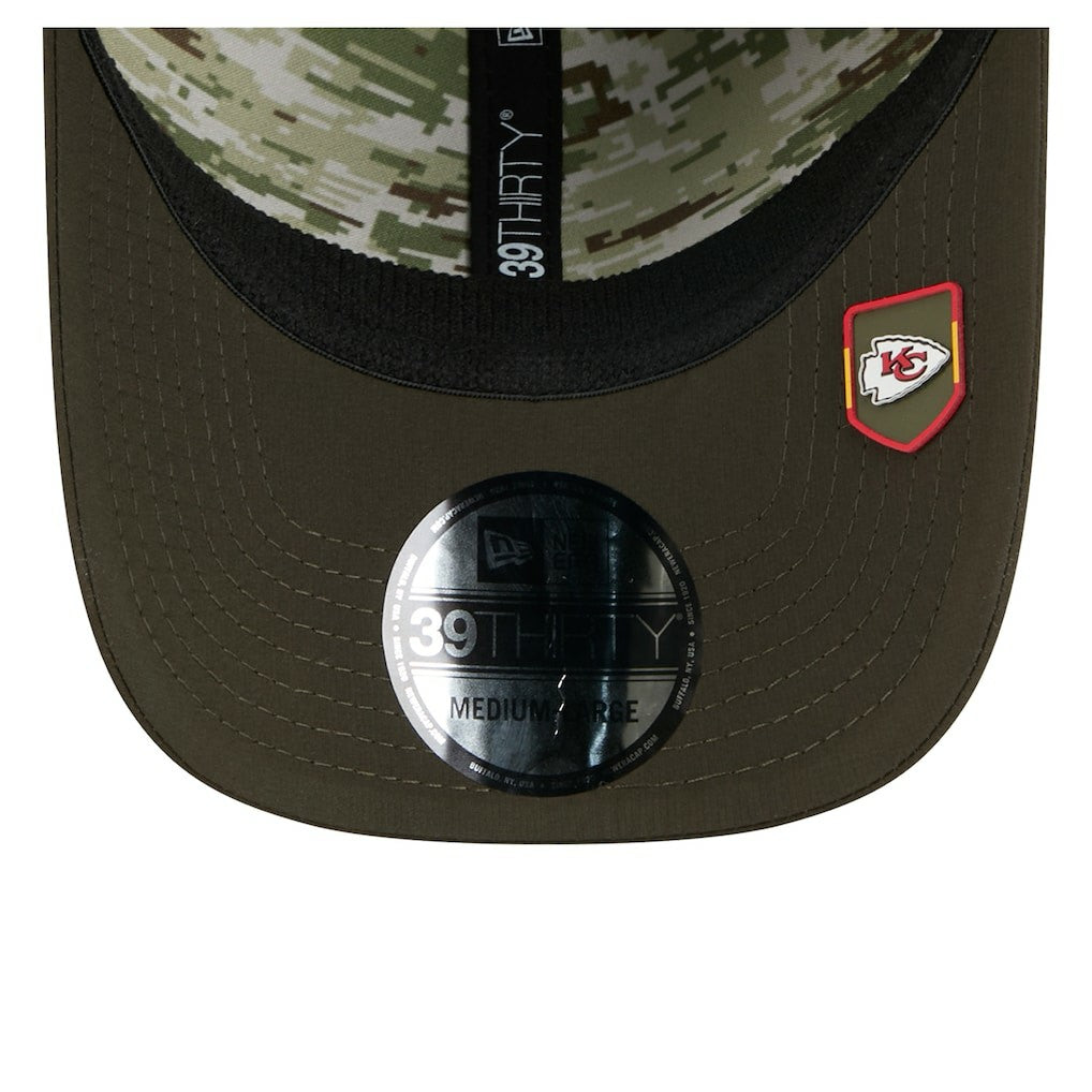 Kansas City Chiefs 2025 Salute to Service 39THIRTY Flex Hat | NFL Near me