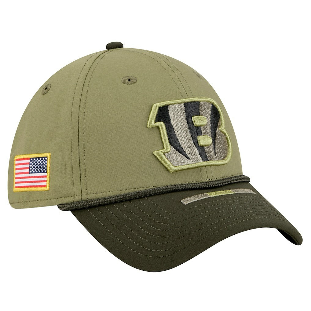 Cincinnati Bengals 2025 Salute to Service 39THIRTY Flex Hat | NFL Sale