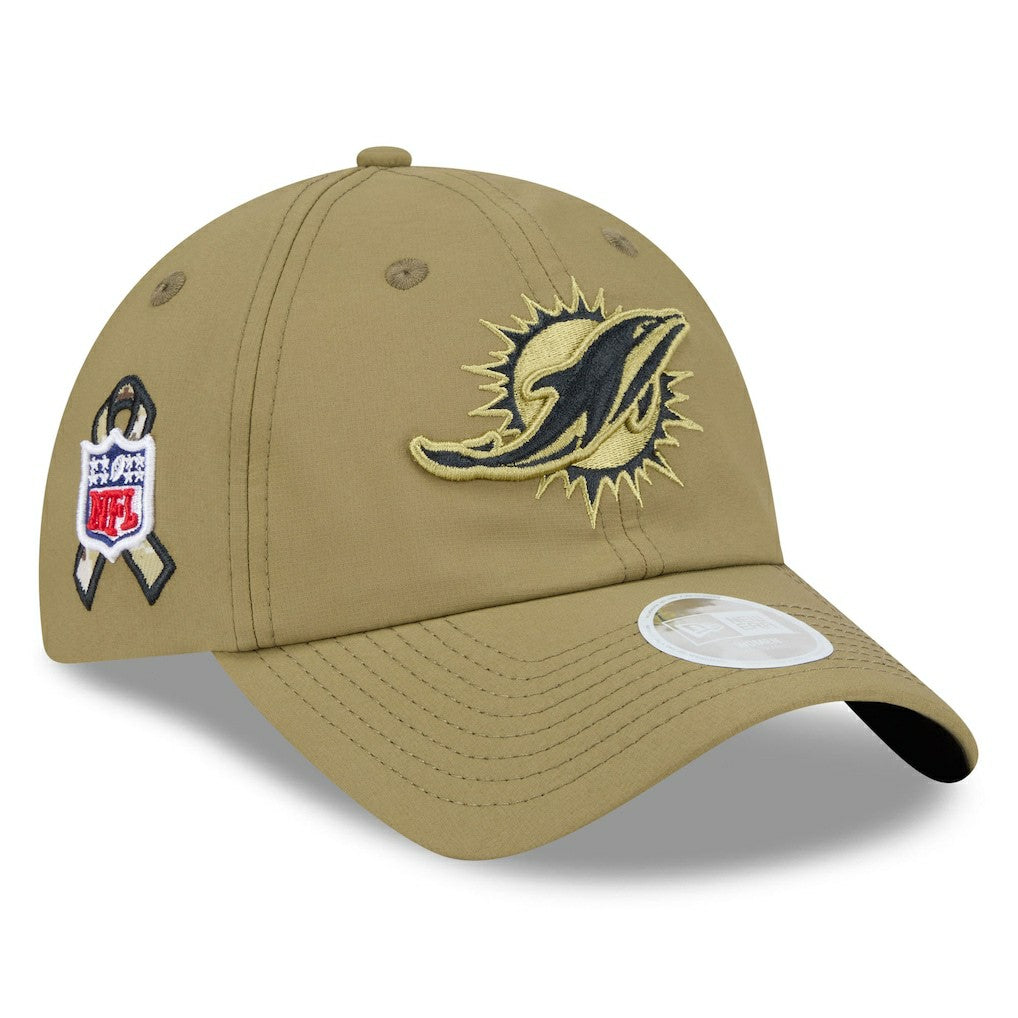 Miami Dolphins Women's 2025 Salute to Service Pony Tail Adjustable Hat | NFL Near me