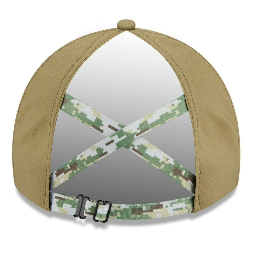 Minnesota Vikings Women's 2025 Salute to Service Pony Tail Adjustable Hat | NFL Outlet