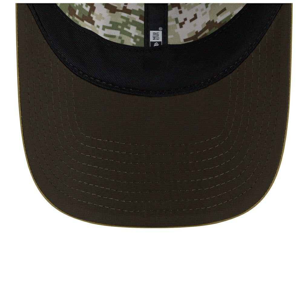 Minnesota Vikings Women's 2025 Salute to Service Pony Tail Adjustable Hat | NFL Outlet