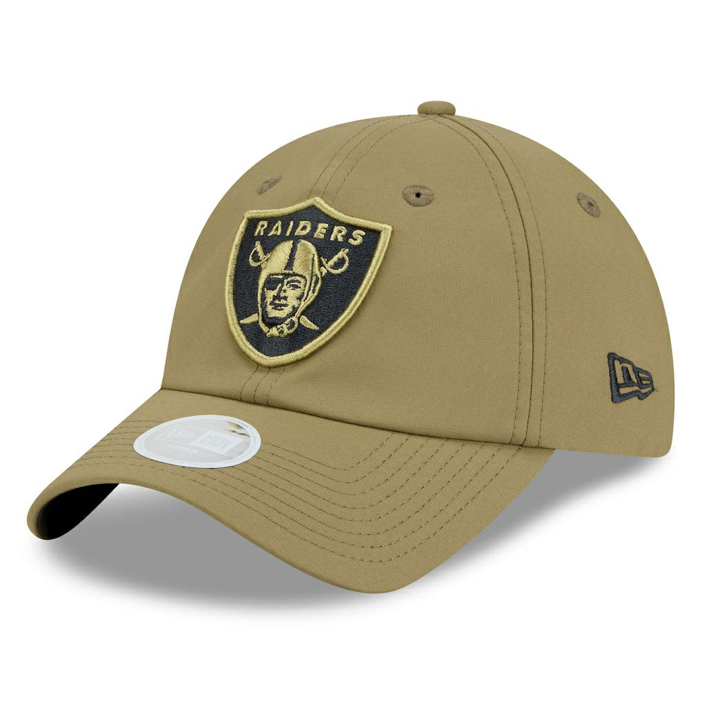 Las Vegas Raiders Women's 2025 Salute to Service Pony Tail Adjustable Hat | NFL Sale