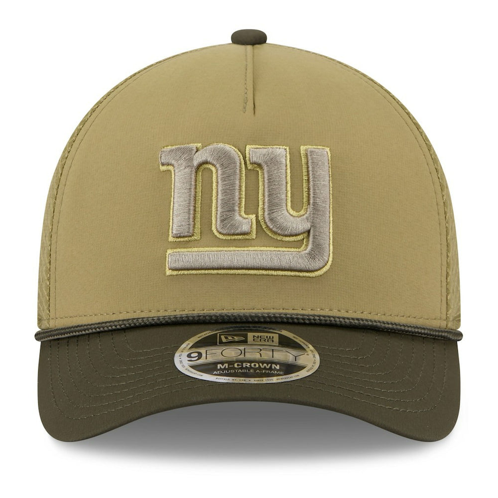New York Giants Youth 2025 Salute to Service 9FORTY A-Frame Adjustable Hat | NFL On sale