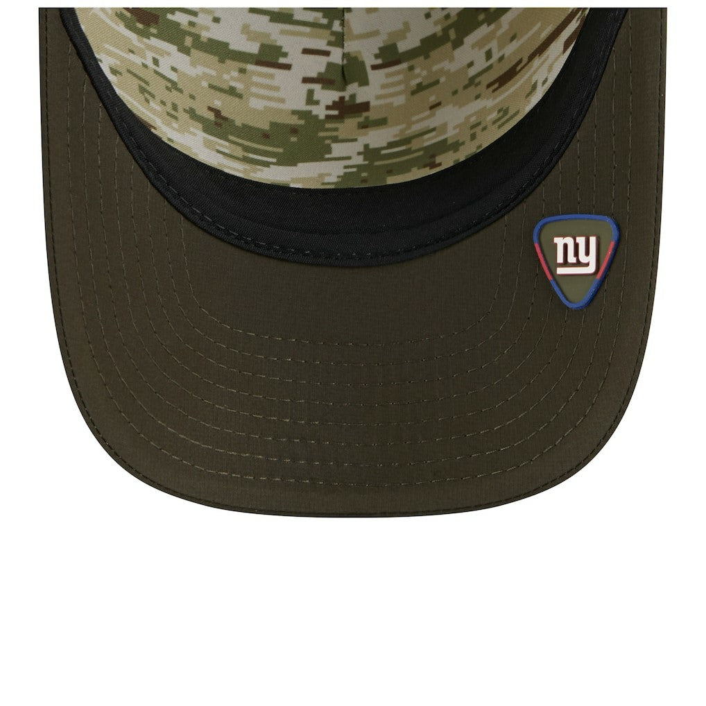 New York Giants Youth 2025 Salute to Service 9FORTY A-Frame Adjustable Hat | NFL On sale