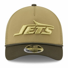 New York Jets Youth 2025 Salute to Service 9FORTY A-Frame Adjustable Hat | NFL On sale