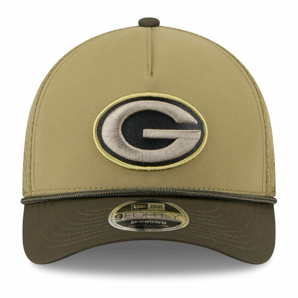 Green Bay Packers Youth 2025 Salute to Service 9FORTY A-Frame Adjustable Hat | NFL Near me