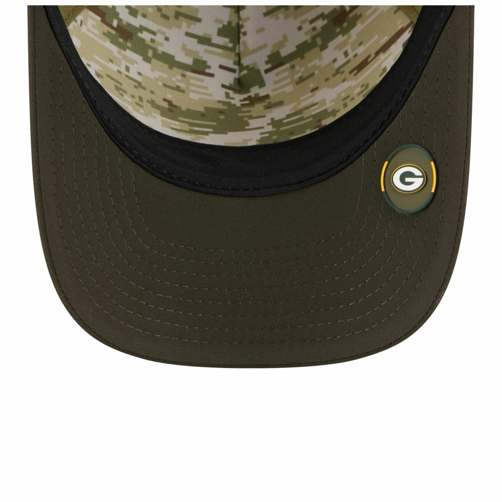 Green Bay Packers Youth 2025 Salute to Service 9FORTY A-Frame Adjustable Hat | NFL Near me