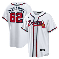 Daysbel Hernandez Atlanta Braves Nike Home Replica Jersey - MLB Jerseys