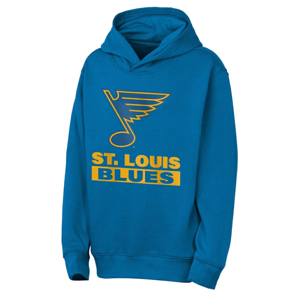 St. Louis Blues Outerstuff Youth Back to Basics Hoodie -  NHL Hoodies