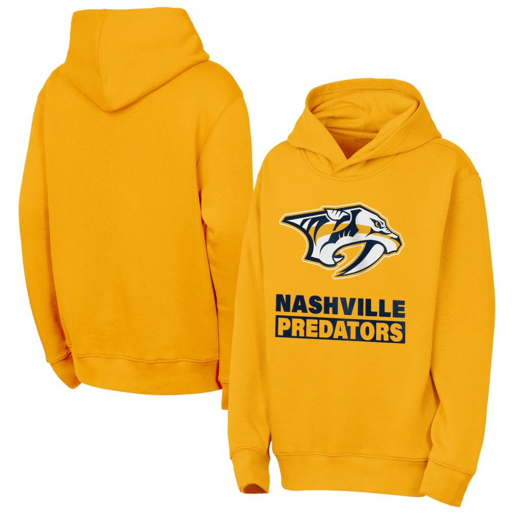 Nashville Predators Outerstuff Youth Back to Basics Hoodie -  NHL Hoodies