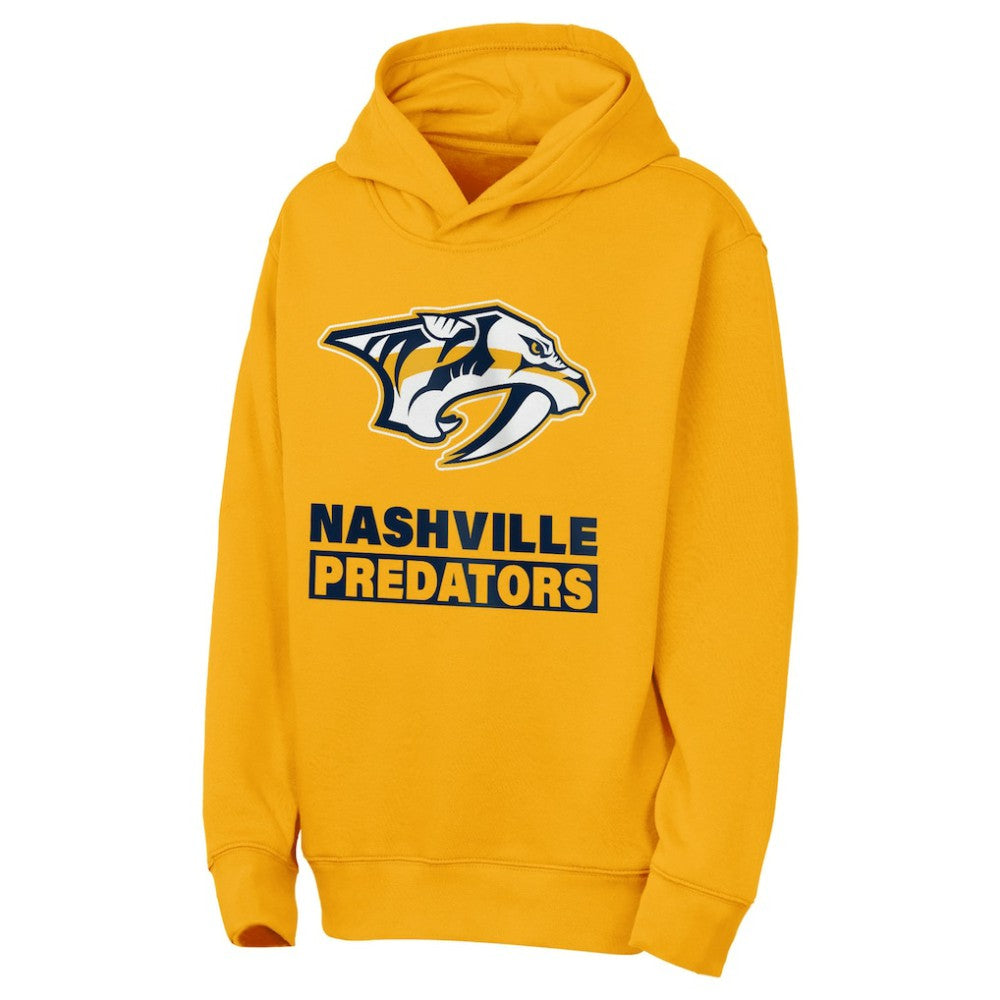 Nashville Predators Outerstuff Youth Back to Basics Hoodie -  NHL Hoodies