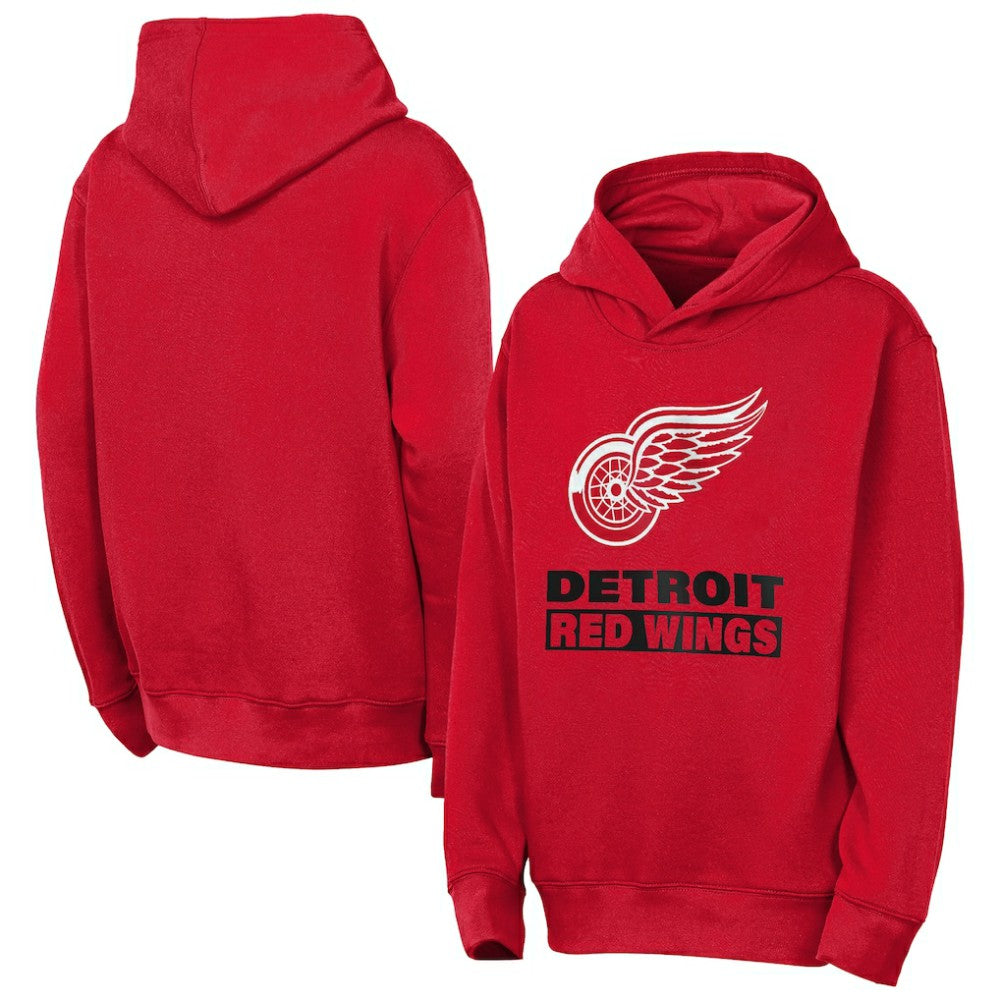 Detroit Red Wings Outerstuff Youth Back to Basics Hoodie -  NHL Hoodies