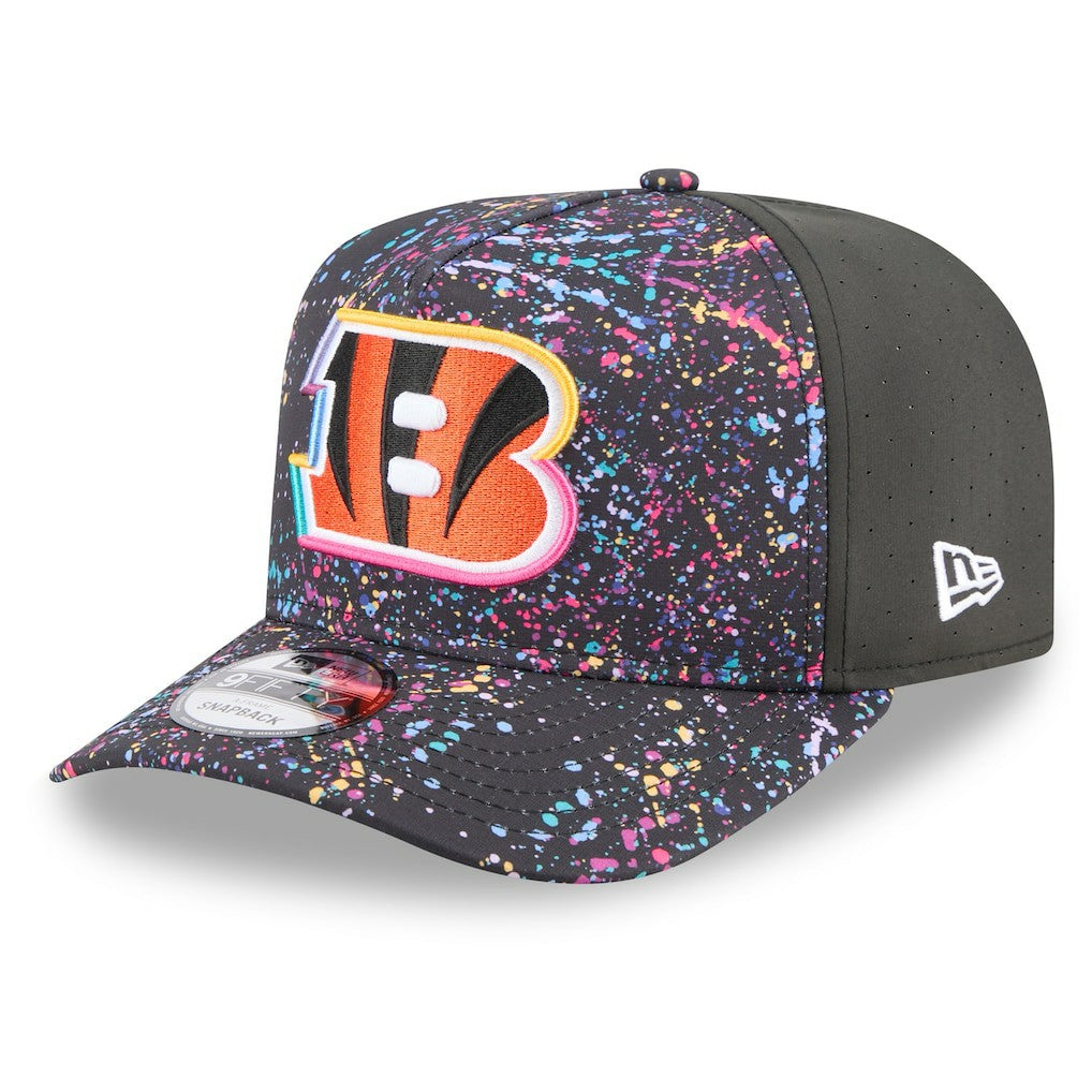 Cincinnati Bengals 2025 NFL Crucial Catch A-Frame 9FIFTY Snapback Hat | NFL Online