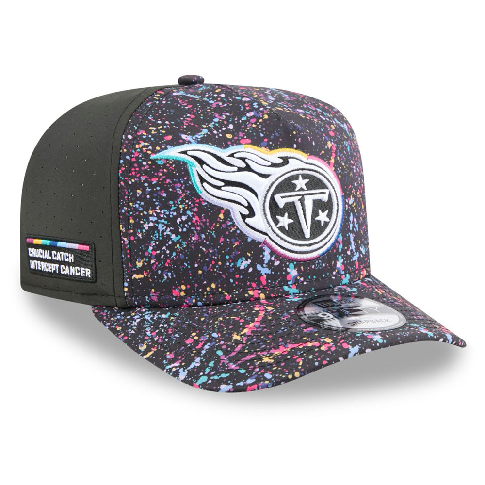 Tennessee Titans 2025 NFL Crucial Catch A-Frame 9FIFTY Snapback Hat | NFL New
