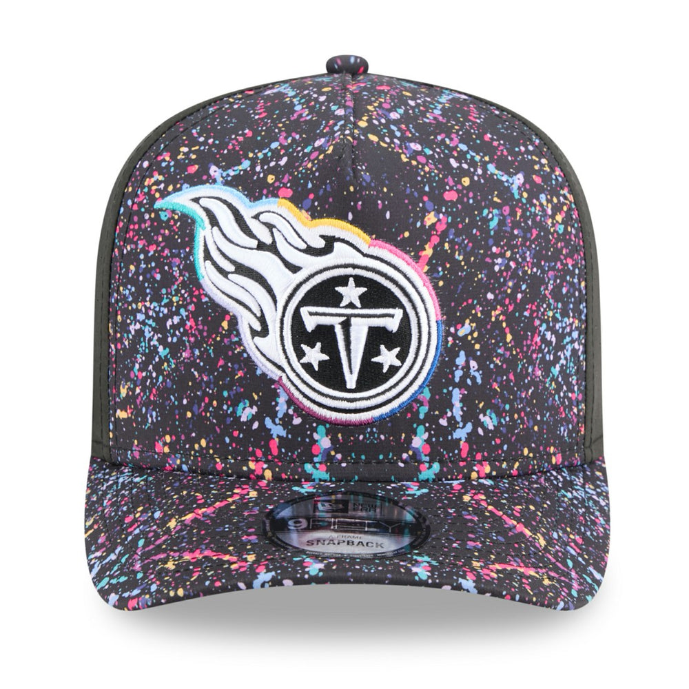 Tennessee Titans 2025 NFL Crucial Catch A-Frame 9FIFTY Snapback Hat | NFL New