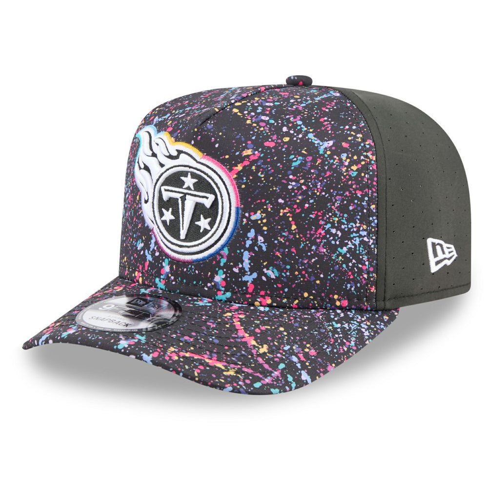 Tennessee Titans 2025 NFL Crucial Catch A-Frame 9FIFTY Snapback Hat | NFL New