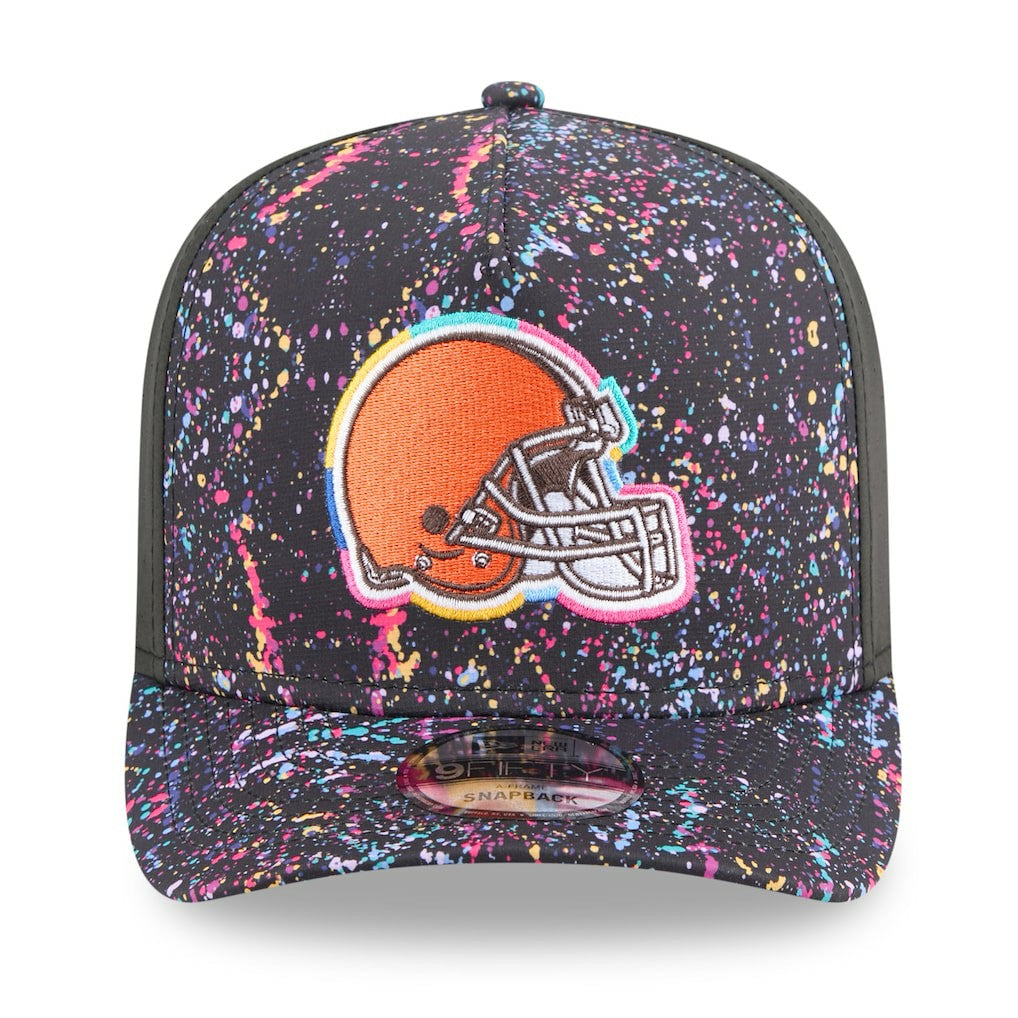 Cleveland Browns 2025 NFL Crucial Catch A-Frame 9FIFTY Snapback Hat | NFL Near me