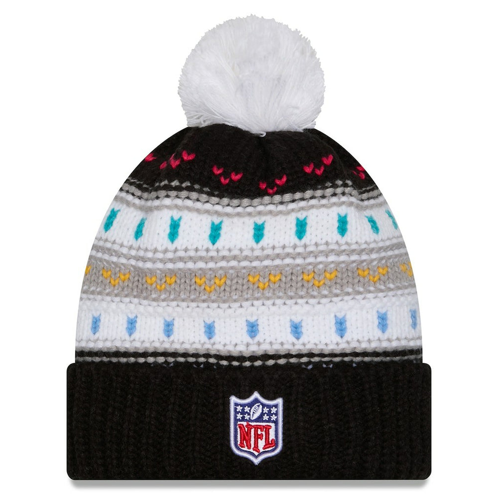 Arizona Cardinals Women's 2025 NFL Crucial Catch Cuffed Knit Hat with Pom | NFL New