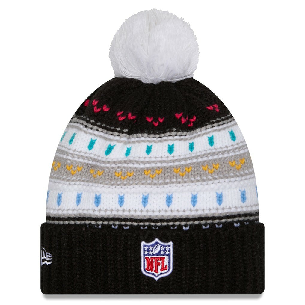 Cincinnati Bengals Women's 2025 NFL Crucial Catch Cuffed Knit Hat with Pom | NFL Near me