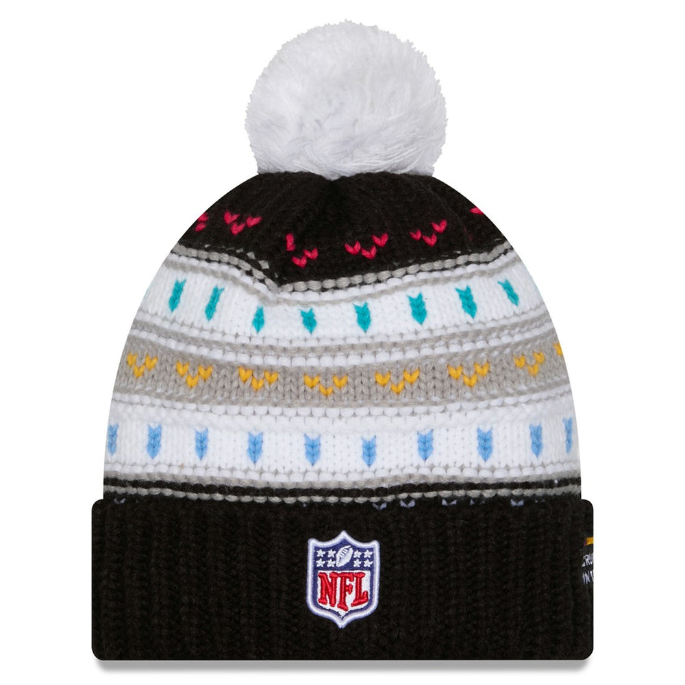 Tampa Bay Buccaneers Women's 2025 NFL Crucial Catch Cuffed Knit Hat with Pom | NFL Outlet