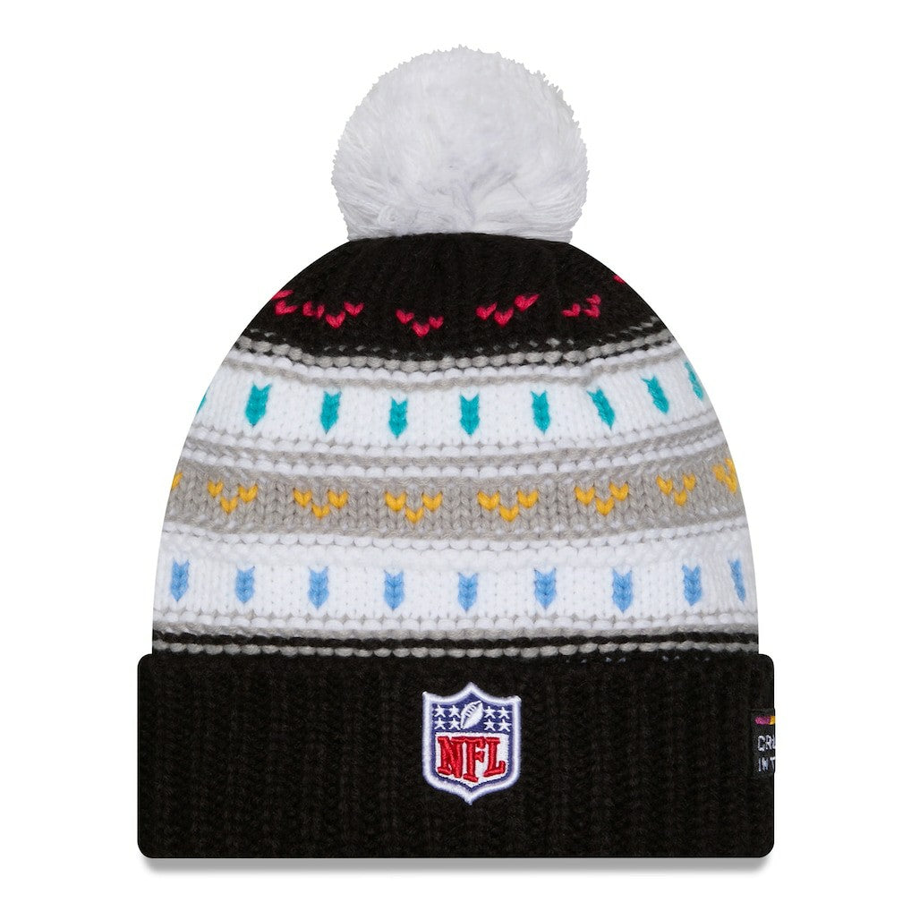 Los Angeles Rams Women's 2025 NFL Crucial Catch Cuffed Knit Hat with Pom | NFL New