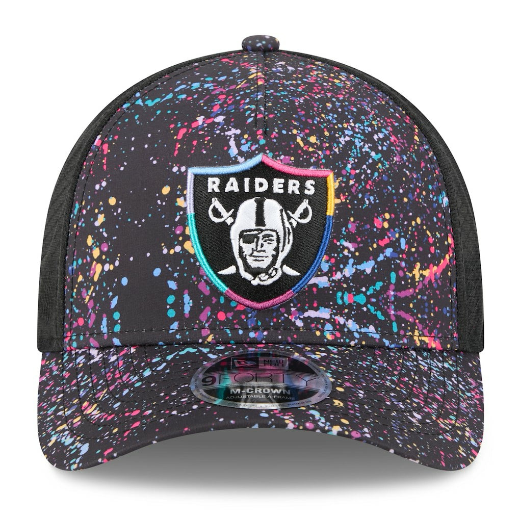Las Vegas Raiders Youth 2025 NFL Crucial Catch 9FORTY Adjustable Hat | NFL US