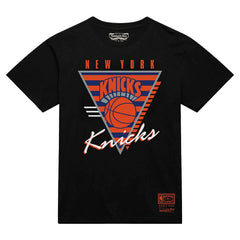 Black New York Knicks Worldwide Collection Tri-Logo T-Shirt | NBA