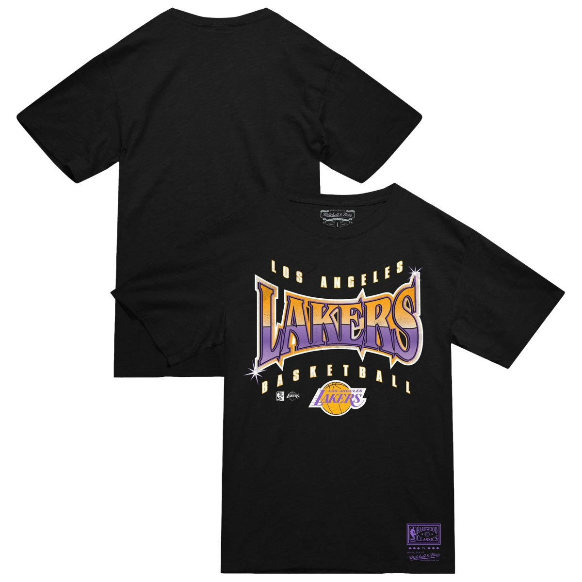 Black Los Angeles Lakers Worldwide Collection Glow Up T-Shirt | NBA