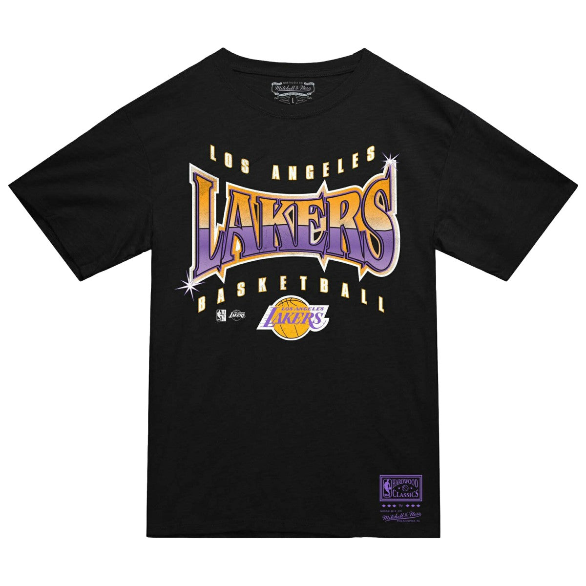 Black Los Angeles Lakers Worldwide Collection Glow Up T-Shirt | NBA