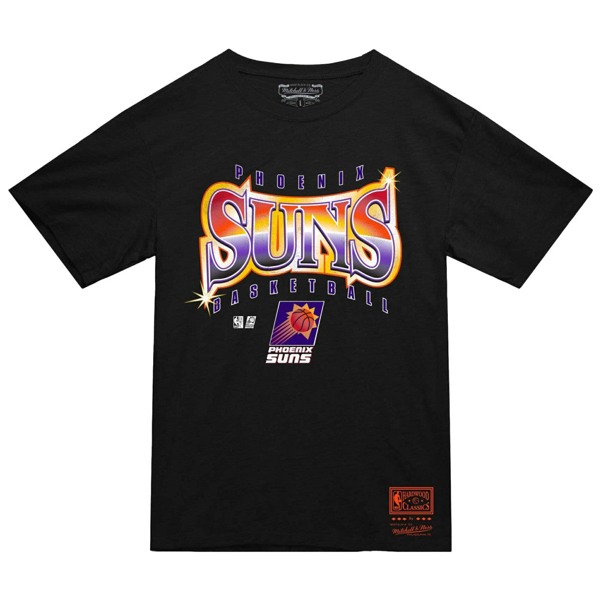Black Phoenix Suns Worldwide Collection Glow Up T-Shirt | NBA