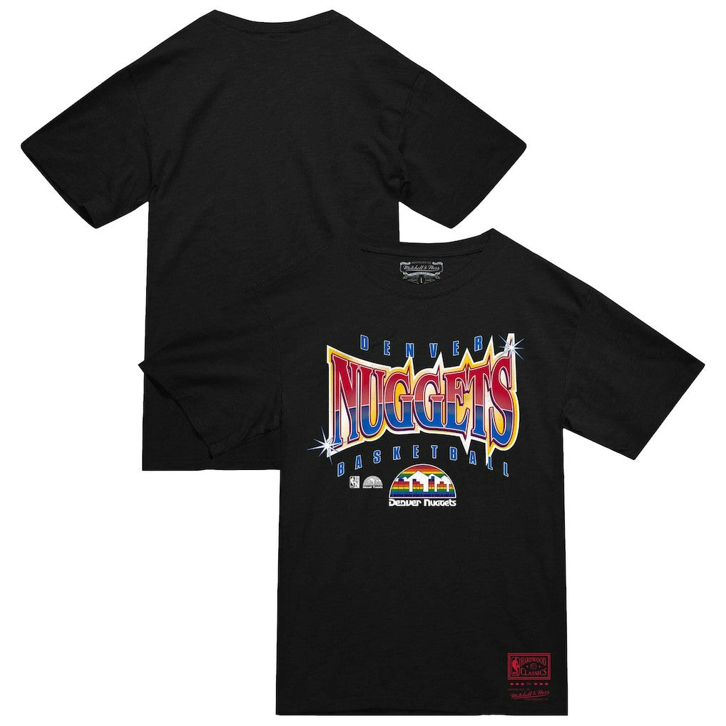 Black Denver Nuggets Worldwide Collection Glow Up T-Shirt sale | NBA