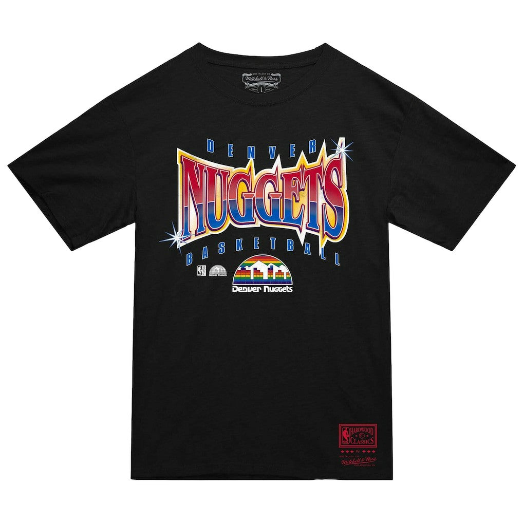 Black Denver Nuggets Worldwide Collection Glow Up T-Shirt sale | NBA